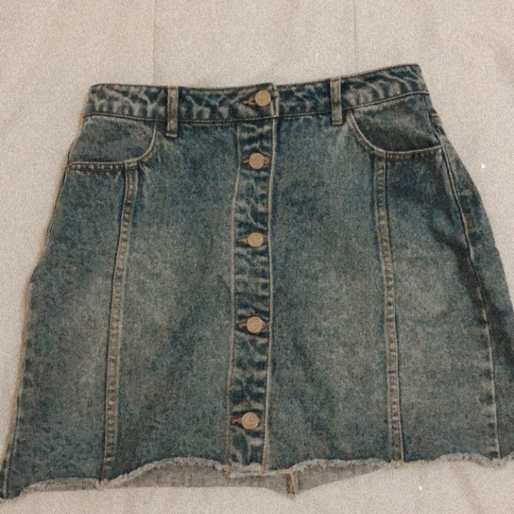 Missguided Denim Skirt
